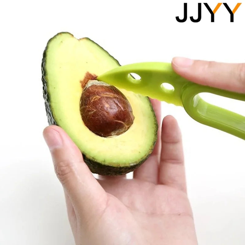 Avocado Slicer, Butter Fruit Peeler, Cutter Pulp Separator Plastic Knife Kitchen Vegetable Tools