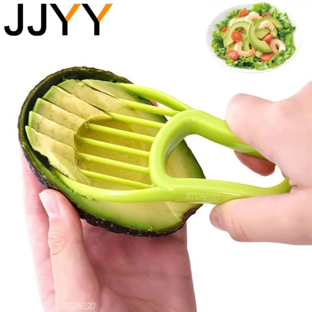 Avocado Slicer, Butter Fruit Peeler, Cutter Pulp Separator Plastic Knife Kitchen Vegetable Tools