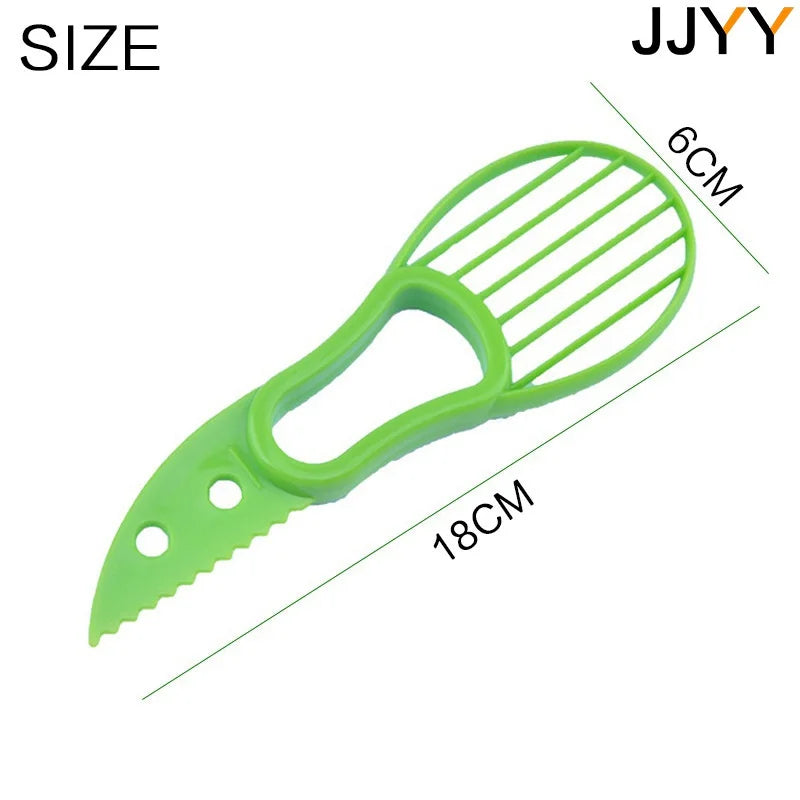Avocado Slicer, Butter Fruit Peeler, Cutter Pulp Separator Plastic Knife Kitchen Vegetable Tools
