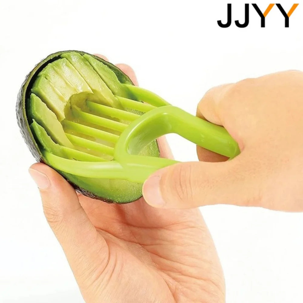 Avocado Slicer, Butter Fruit Peeler, Cutter Pulp Separator Plastic Knife Kitchen Vegetable Tools